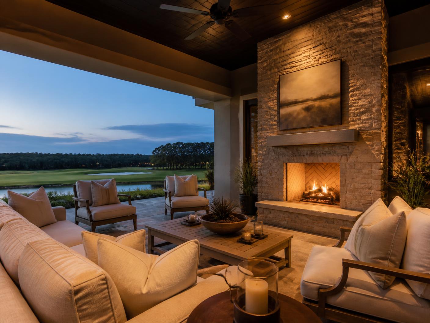 The Palmer — Golf-Course Estates homes in Piper Glen, Charlotte